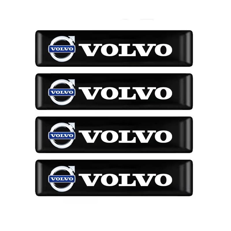 2/4/10Pcs 3D Car Badge Decorative Stickers For Volvo V60 V40 XC90 S60 C30 XC60 V50 V70 S90 XC40 S80 EX30 EX90 EM90 C40 S40 S80L