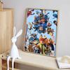 Disney 5D DIY Diamond Painting Zootopia Main Character Illustrations Embroidered Mosaic Cross Stitch Home Decor Gifts Crafts