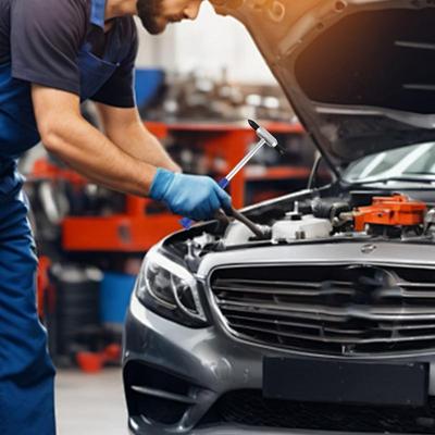 Dellen Reparaturset Karosserieschaden Auto Hammer Lackschonend Multifunktionale Dellenreparaturwerkzeuge Mit 15 Wechselköpfen Für Auto LKW