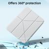For iPad Case iPad Pro 13/11 M4 Air 11/13 M2 for 10th Gen Pro 12.9/11 Air 4/5th mini 6 Cover Y-bracket Acrylic Transparent
