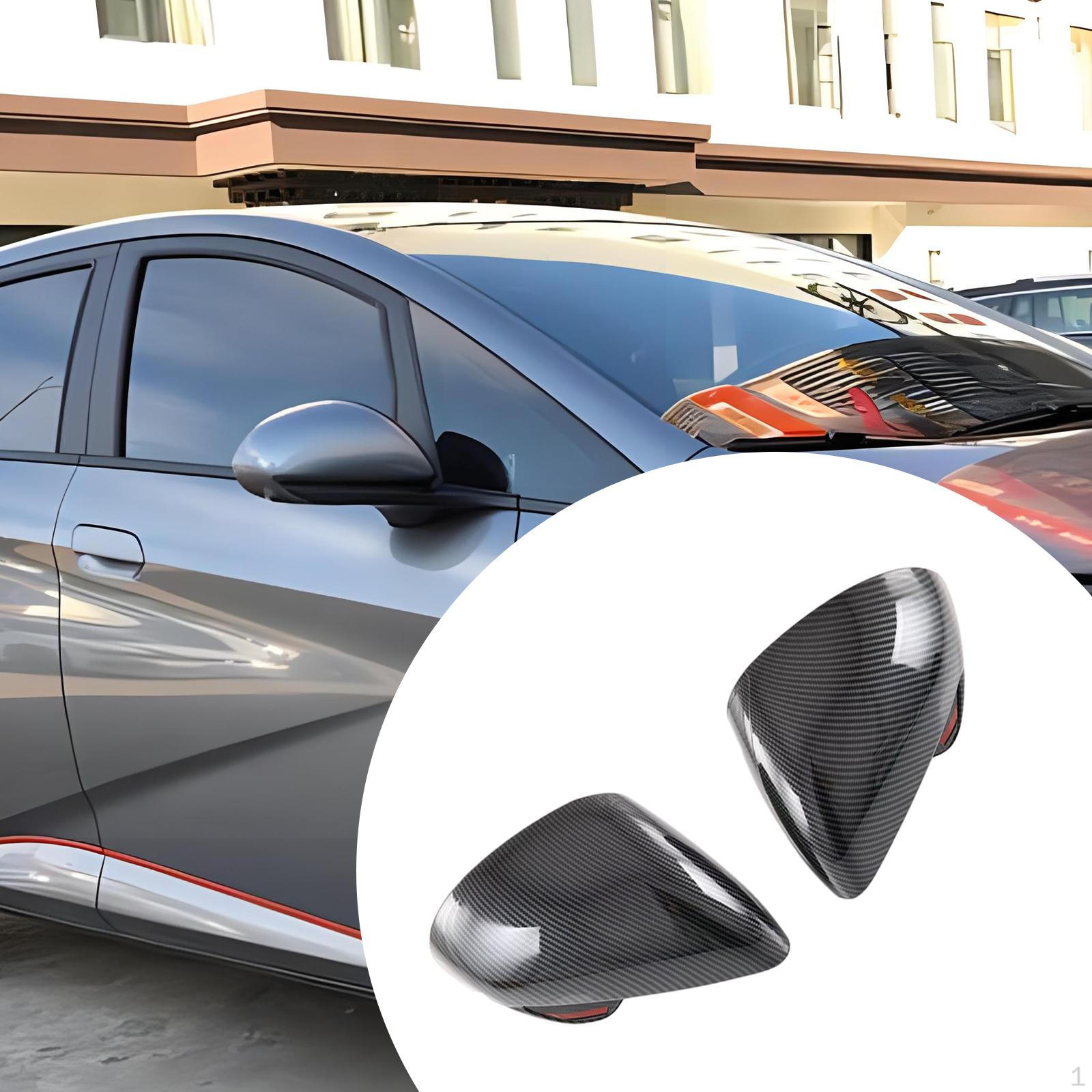 

2 шт., накладки на боковые зеркала заднего вида автомобиля, накладки для Byd Dolphin, крепкие