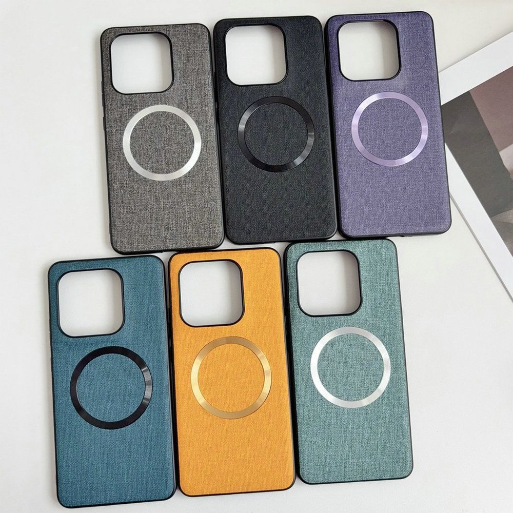 Pour Motorola Signature Edge 70Ultra X70 Air Pro Coque Texture Tissu Magnétique Housse de Téléphone Pour Motorola Signature 5G Coque Pare-chocs