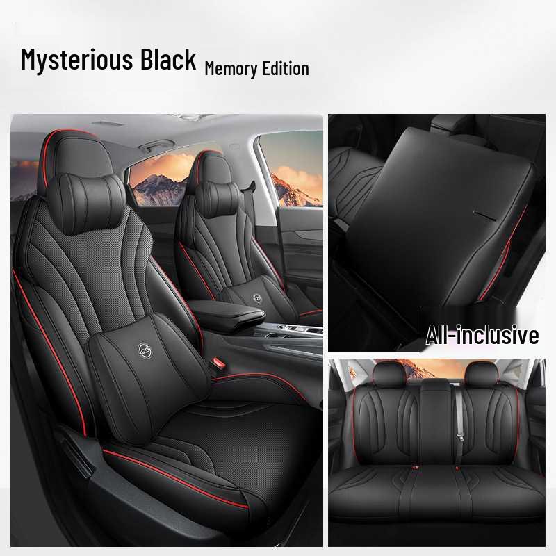Custom Cartoon Perforated Leather Seat Covers for Geely Binyue L - Compatible with All Models