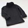 Mädchen Kinder Langarm Hoher Kragen T-Shirt Herbst Basic Oberteil