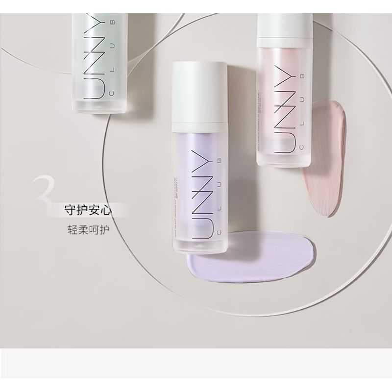 UNNY CLUB - Luftige Feuchtigkeitsspendende UV-Make-up-Basis LSF20 PA+++ - 3 Farben