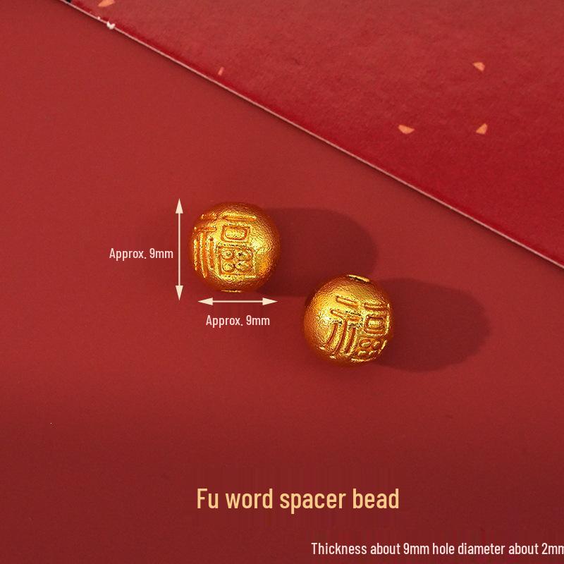 Vintage Brass Filigree Pearl Spacer Beads for Handmade DIY Bracelets