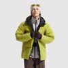 Serie Piumino Hot Pot Li Ning Resistente all'Acqua Casual con Cappuccio Monocolore Versatile Resistente al Freddo Corto Invernale Piumino Capo d'Abbigliamento Esterno Uomo AYMU259-5