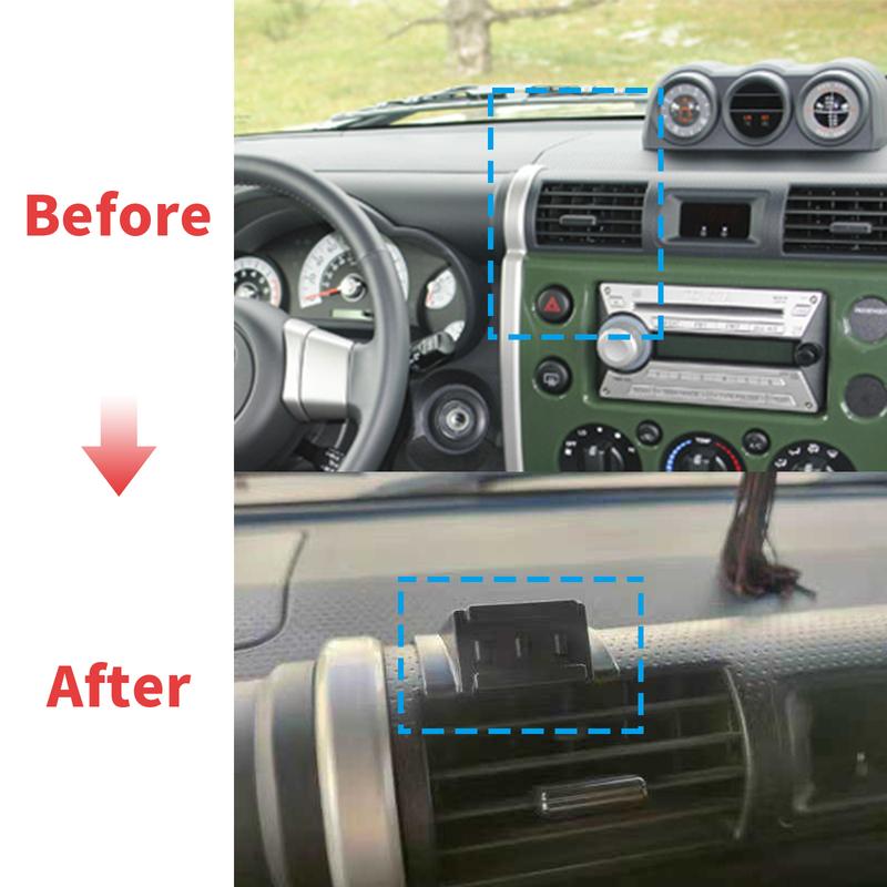 Car Phone Holder for Toyota FJ Cruiser Charging GPS Bracket Navigation Stand Auto Accessories