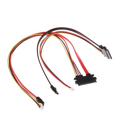 Mini 4P+ SATA-Stromversorgungskabel 15P+7P zum Ph2.0 HHD-Datenkabel für optische Laufwerke