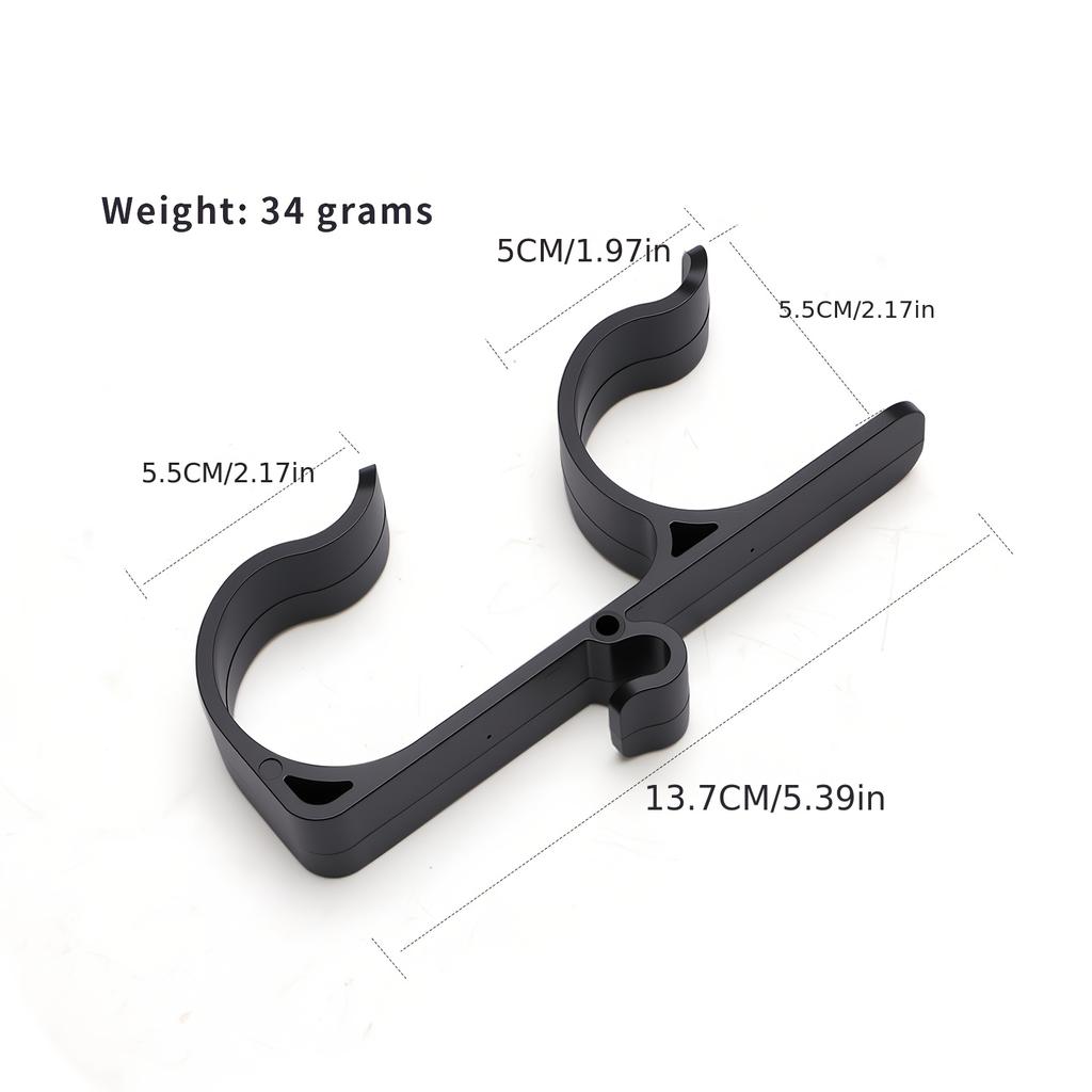Universal Car Umbrella Hook Holder - Easy Clip-On Dashboard Storage Support Trunk and Seat Back Headrest Hanger Auto Accessories