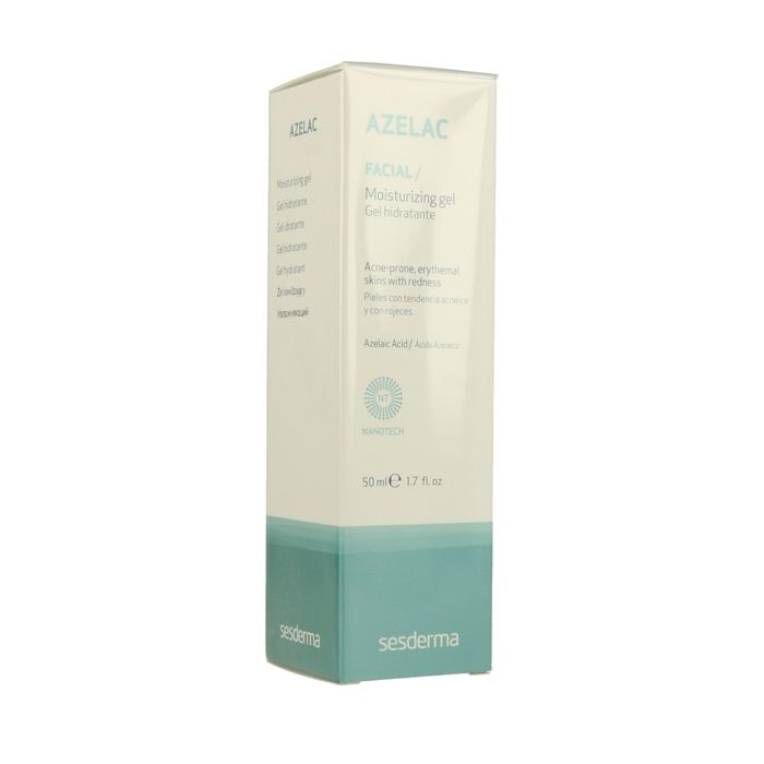 Nemlendirici Jel - Azelac - 50 ml - Tüm cilt tipleri için - Kızarıklık karşıtı - Yaşlanma karşıtı
