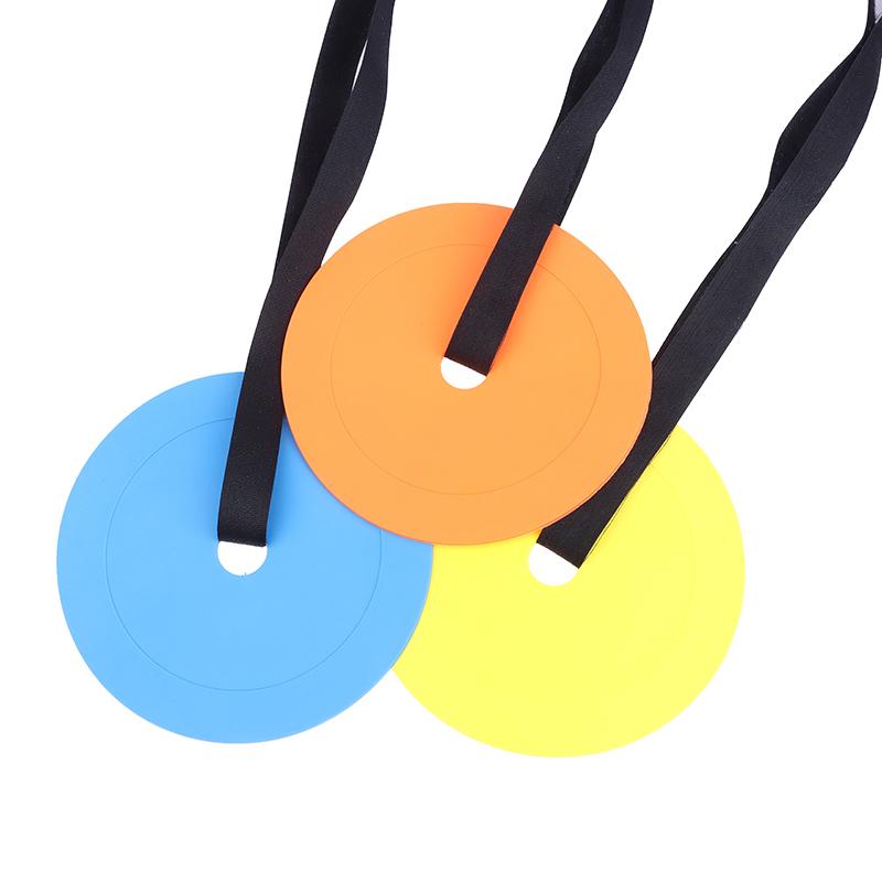 5Pcs 15Cm Tpr Soccer Goal Target Training Discs Adjustable Flat Spot Markers To Improve Football Shooting Accuracy For Practice
