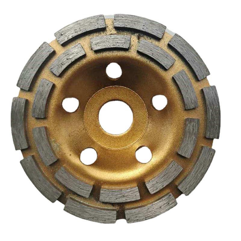 Diamond Grinding Disc for Angle Grinder - Ideal for Marble, Concrete, Stone Floors - Cup Wheel for Dry Grinding