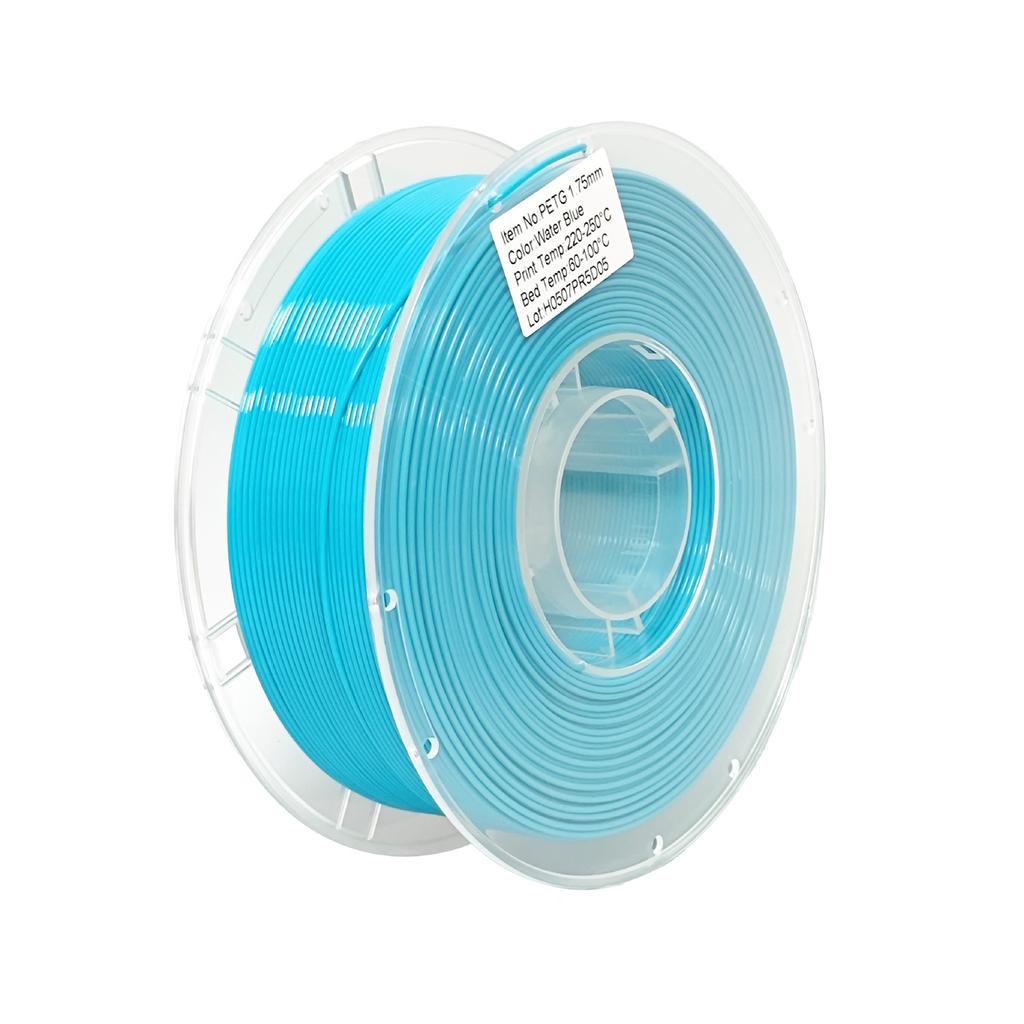 Best Quality 3d Printer Plastic Filament 1.75mm FDM 3d Printer Machine PETG Metallic Red Copper, Bronze, Gold, Silver Filament