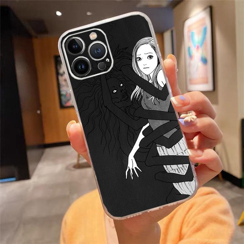 

Phone Case For iphone 17 Pro Max Air 16 15 14 13 Pro Max 15 16 Pro 15Plus Horror manga Tomie Junji Ito iphone 14Pro