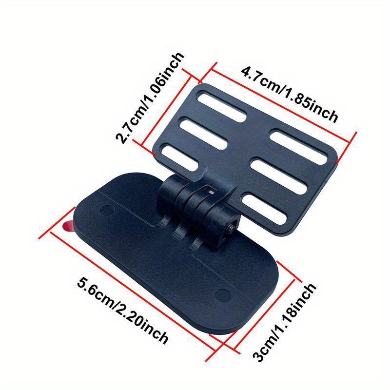 

1 шт. Кронштейн камеры заднего вида автомобиля, крепление на зеркало заднего вида на присоске для камер заднего вида, крепления для видеорегистратора 1 PC чёрный