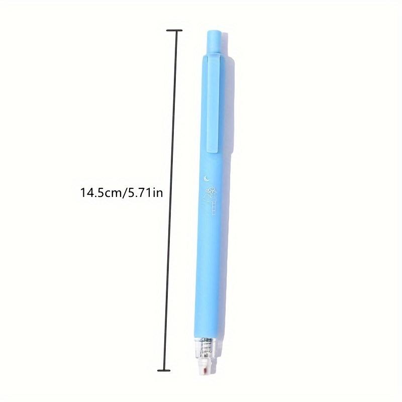 5 Pcs Minimalist Style Gel Pen Ballpoint Pens, 0.5mm Black Signature Pens, Office and Learning Supplies (black Ink)