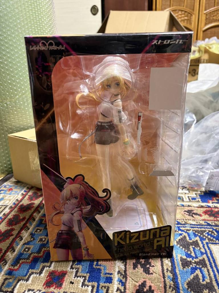 Tokyo Figure Limited Stronger Complete Figure Kizuna AI Blond Hair Un 1/7 “hello, World” Ver.