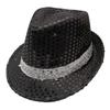 Sequins Kids Jazz Hat Shiny Dance Performance Hat Durable Panama Cap  Holiday