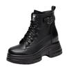 Short Boots for Women 2026 New Autumn and Winter with Plush Cotton Boots Versatile Short Boots for Women