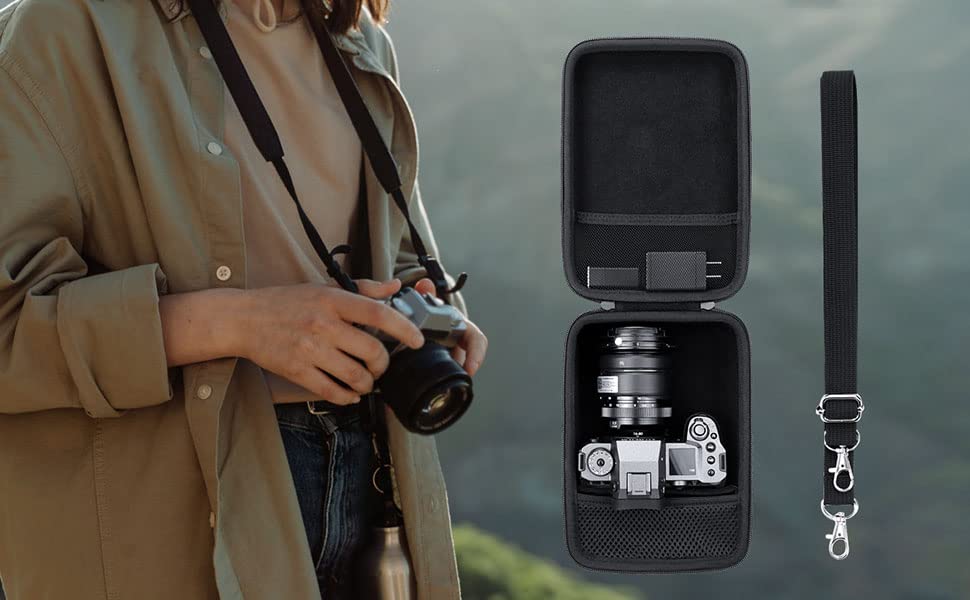 co2CREA Storage Case Compatible with Fujifilm X-S20, X-H2S, and X-H2 Lens Kit Mirrorless Digital Cameras (X-S20LK-1545) (Case Only)