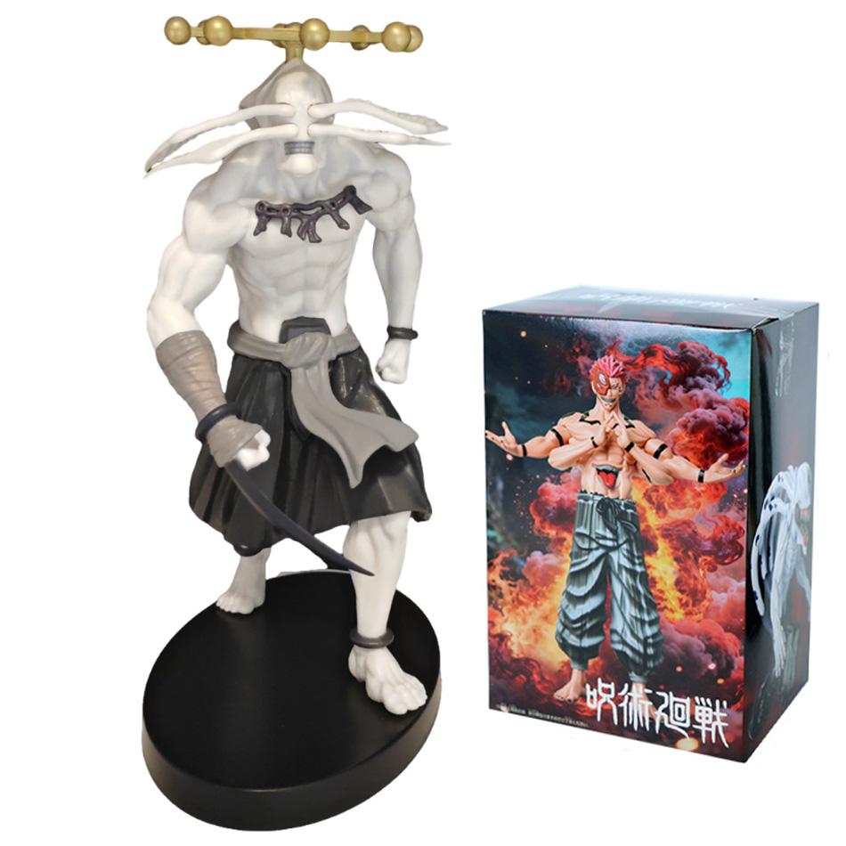 Anime Jujutsu Kaisen Figura Itadori Yuji Panda Fushiguro Megumi Akció Modell PVC Játékok Környező Gyűjtemény Asztali Kiegészítők