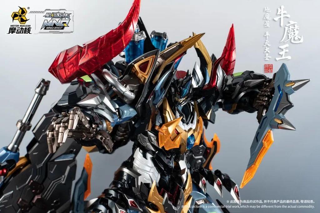 MOTOR NUCLEAR MNQ XH07 Earth Demon Heavenly ABS Alloy Painted Movable Figure Star, Saint, Gyumaoh, &