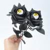 10PCS Scary Eyeball Fake Flower Funny Artificial Rose Flower  Photography Props