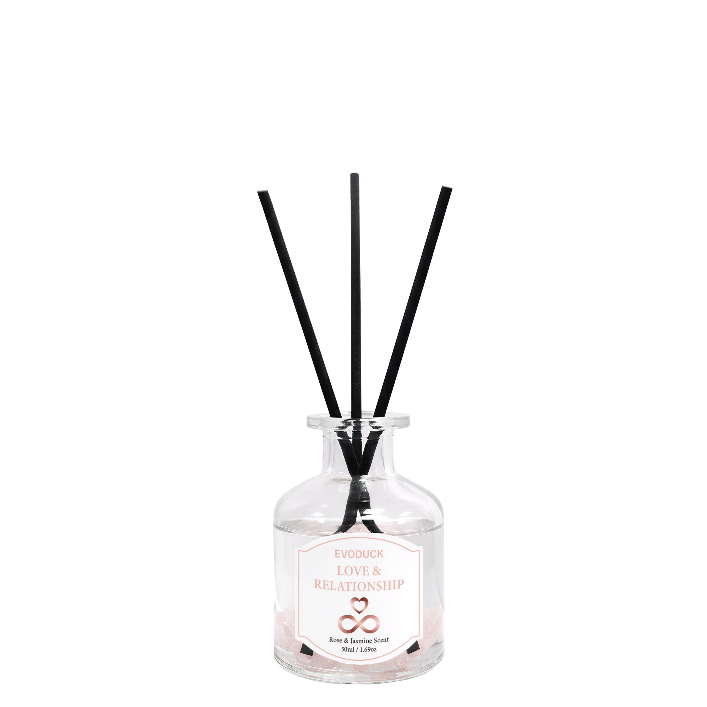 

50 мл Беспламенное масло для дома с палочками-диффузорами, освежитель воздуха, декор, долговечный освежитель воздуха, подарки для дома, день рождения 80ml&Rose ярко-розовый