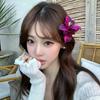 Cloth Orchid Hair Clip Plastic Headwear New Hair Accessories  Sweet Accessory