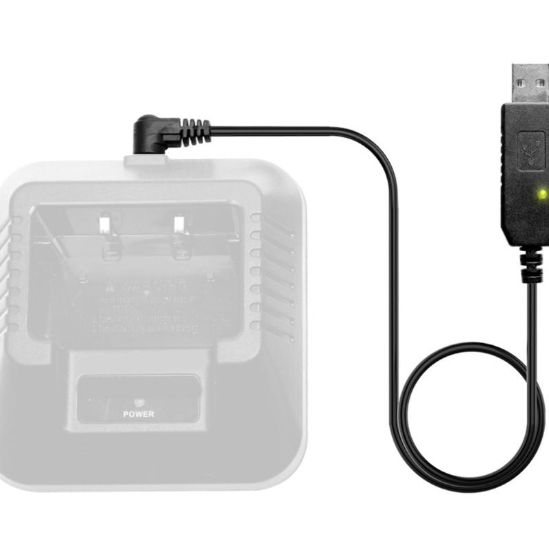 Radio USB Cable Battery Chargers Accessories ABS Communication Cable For Various Walkies Talkies Models