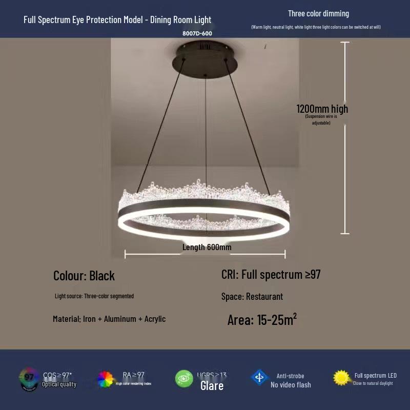 Minimalist Nordic Teardrop Chandelier: Italian Designer Modern Luxury Lighting for Living Room