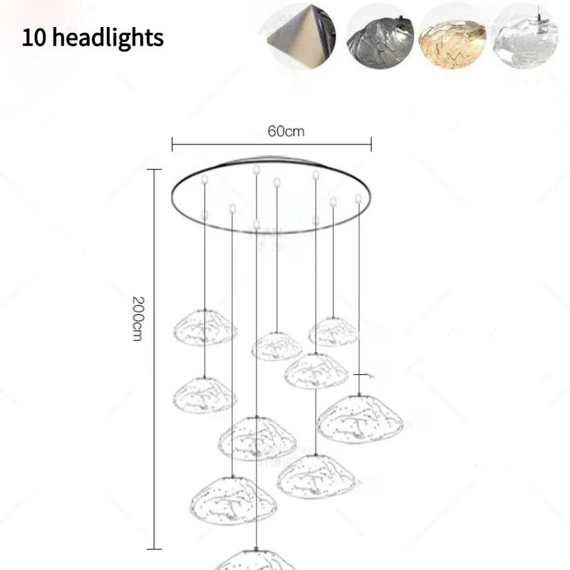 Home Decor Chandeliers for Dining Room Lustre Pendant Lights Hanging Lamps for Ceiling Light Fixture Indoor Lighting