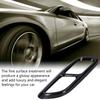2PCS 4‑Out Exhaust Tip Trim Tail Throat Frame Quad Outlet Glossy Black Replacement for Cadillac CT5 2020