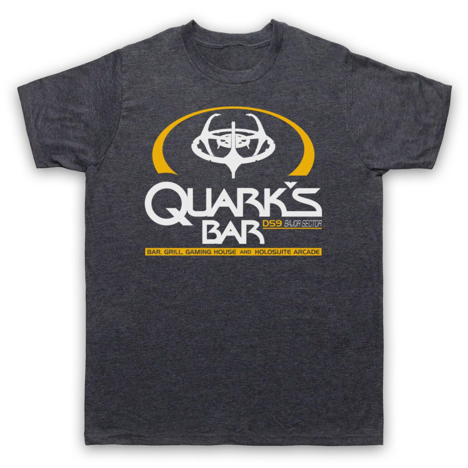 

Футболки 2025 года хорошо продаются летом STAR TREK DEEP SPACE NINE DS9 БАР КВАРКА BAJOR Хлопковая футболка 4XL