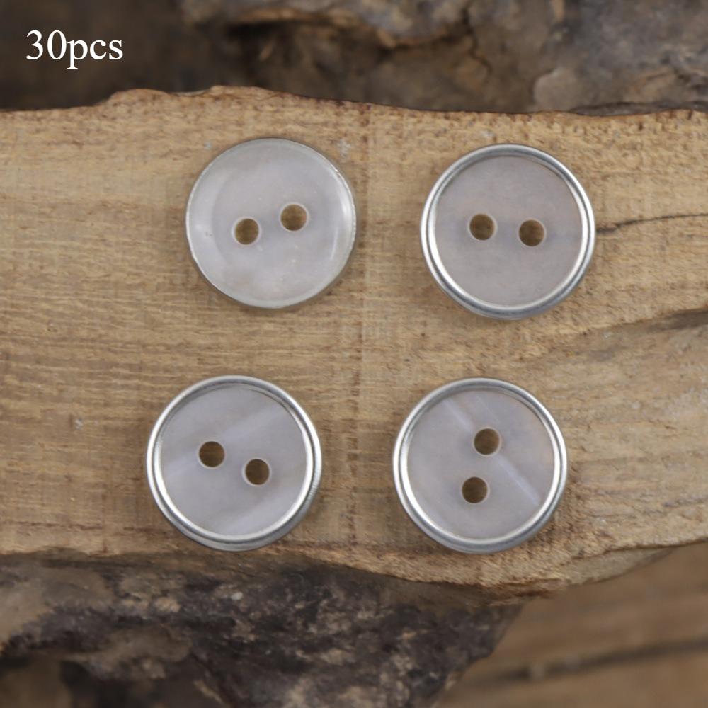 

White Resin Shell Button,Artistic Shirt Button,Are Used for Clothing Accessories and Decorating Shirts and Home Textile Products