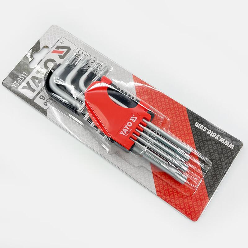 YATO 9-Piece Torx Hex Key Set
