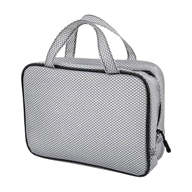 

[Suitcase Company] GPT spa bag hot spring bag Washroom pouch waterproof vinyl bath pool Gym trip travel pouch large capacity black