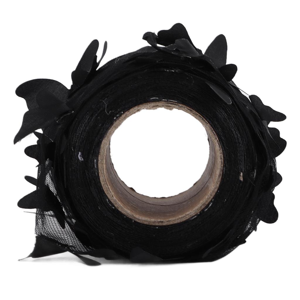 Tulle Roll Sewing Colorful Net Yarn Roll DIY Hair Accessories Material Webbing Tulle RollBlack