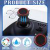 28 Pack Silicone Anti-Slip Thumb Grips for PS5 PS4 Controller,Multicolor Joystick Caps,Anti-Scratch Replacement Game Accessories