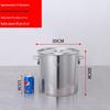 304 Stainless Steel Multi-Purpose Storage Bucket