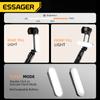 Essager Q09 Handheld Gimbal Wireless Bluetooth Led Selfie Stick Gimbal Stabilizer Tripod For Iphone Cell Phone Smartphone Gimble