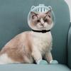 [Breathable Anti-Bite Cat Helmet] Stress-Free, Breathable Cat Helmet - Anti-Bite & Lick, Transparent Pet Space Headgear for Bathing and Grooming