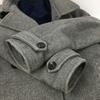 Giacometti Wool Pea Coat Gray Size 2 Made in Japan(USED)
