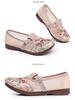 Women's Ethnic Style Embroidered Mesh Slip-On Flats - Breathable Summer Shoes