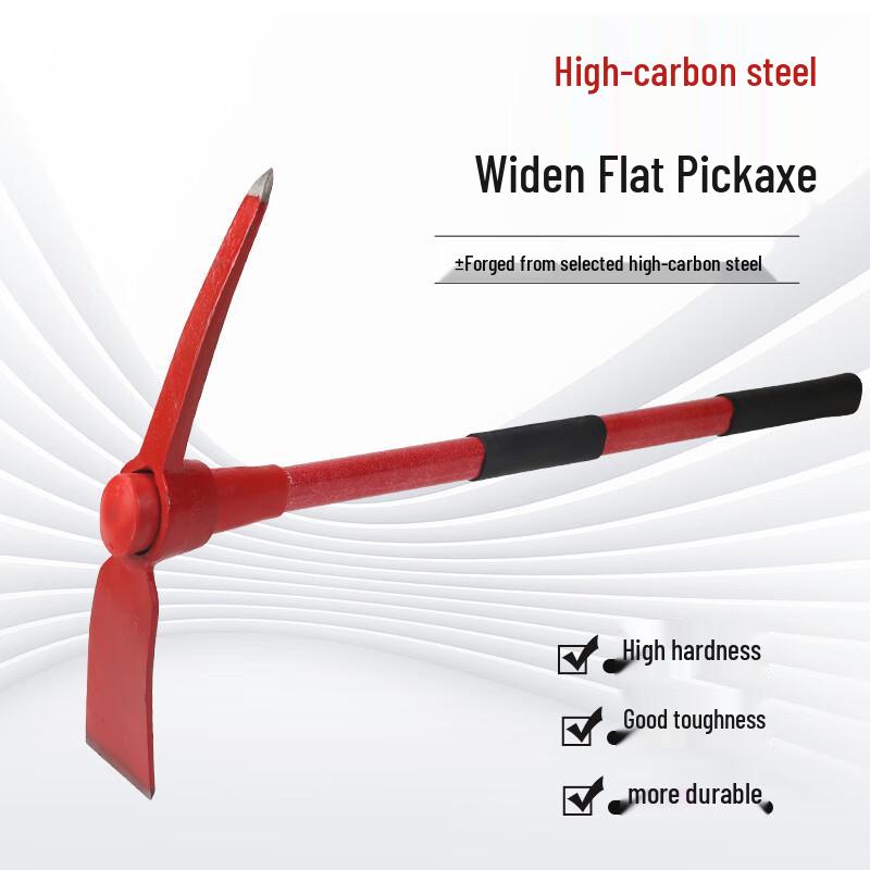 Forged Pickaxe and Cross Pick Digging Tool