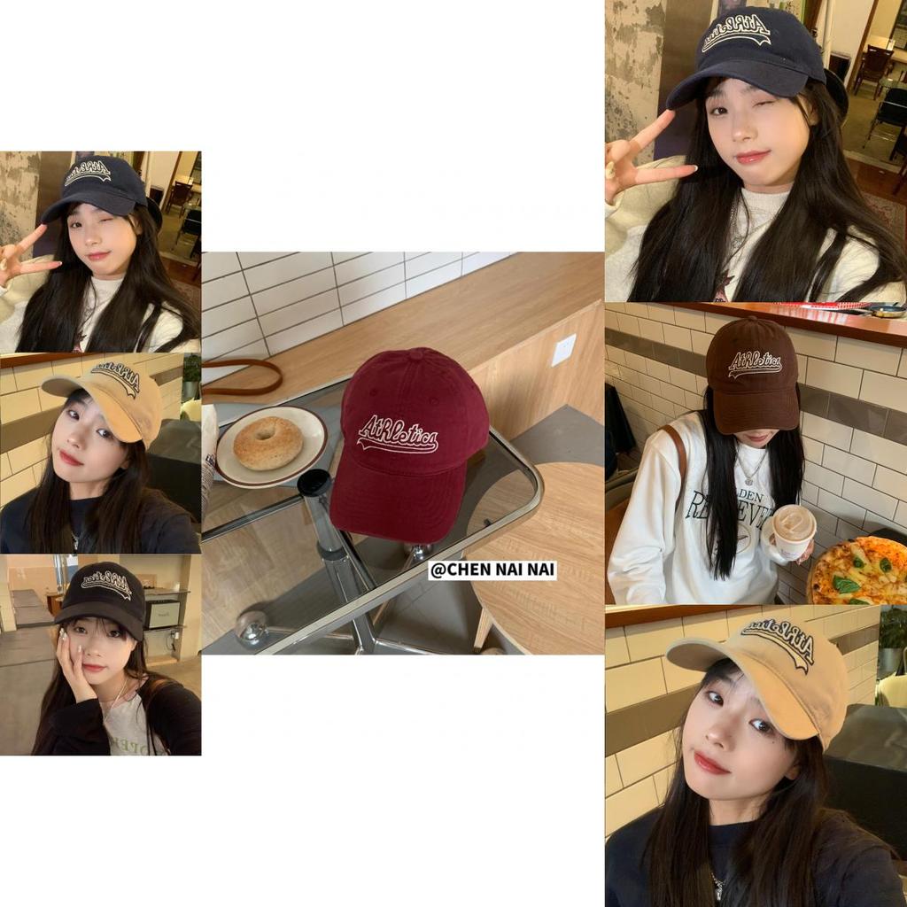 Trendy Korean Style Soft Top Baseball Cap For Women Adjustable Sun Protection