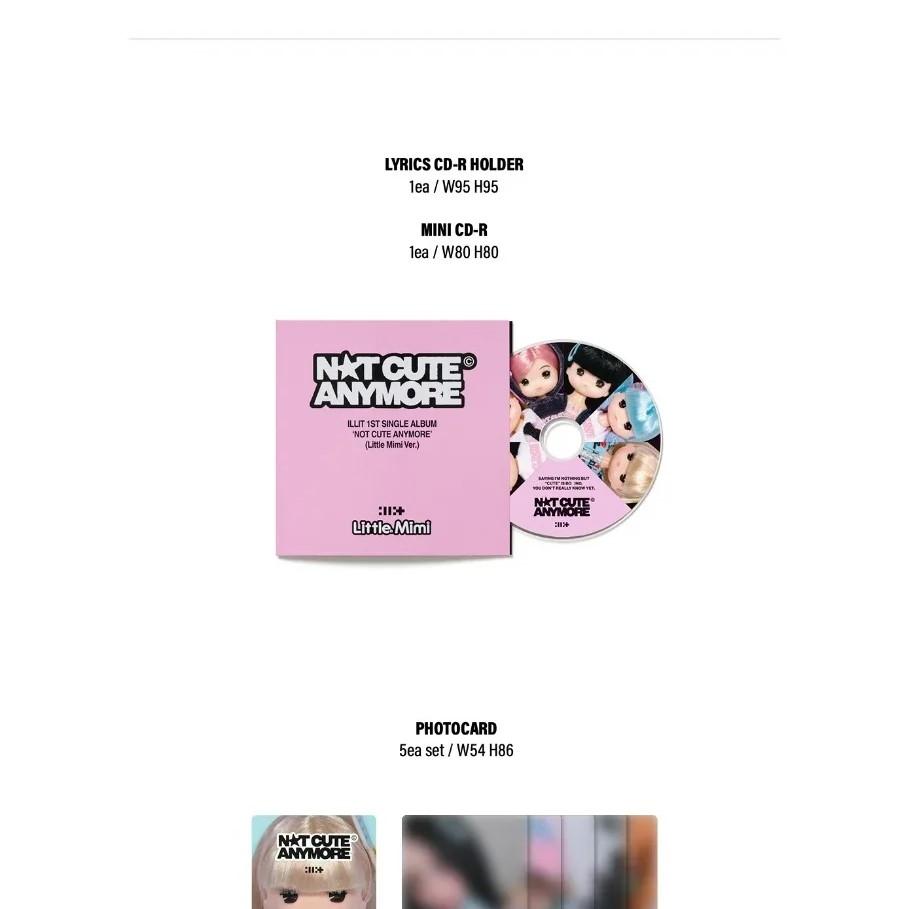 ILLIT [UŽ NE ROZTOMILÝ] 1. singlové album LITTLE MIMI verze