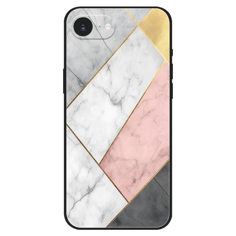 For Apple iPhone SE4 Case Marble Print Soft TPU Silicon Back Cover for iPhone SE 2025 2020 2022 2016 SE 4 Phone Cases Shell