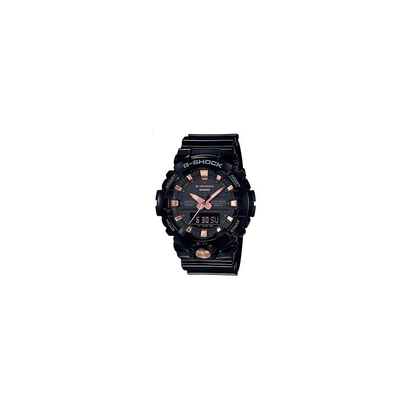 

Casio CASIOG-SHOCK 200 meters waterproof quartz movement resin strap Japanese and Korean watch men s watch black dial GA-810GBX-1A4PR чорний